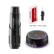 Load image into Gallery viewer, Stigma Tattoo Machine Pen Style Set Tattoos Gun Kit LCD Tattooes Power Supply Permanent Makeup Machines Body&amp;Art EM130
