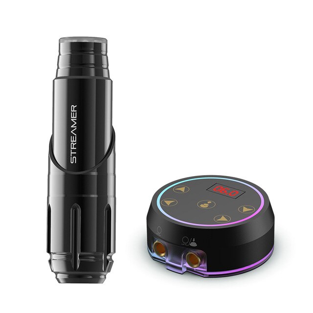 Stigma Tattoo Machine Pen Style Set Tattoos Gun Kit LCD Tattooes Power Supply Permanent Makeup Machines Body&Art EM130