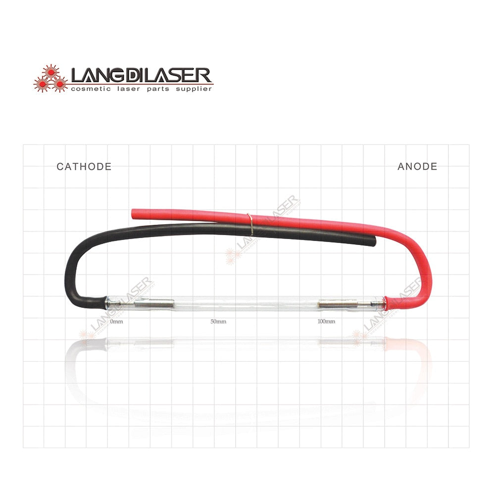 laser flash bulbs lamps for laser beauty lasers : 7*65*130F - wire , Weifang Mingliang Electronics Co., Ltd.