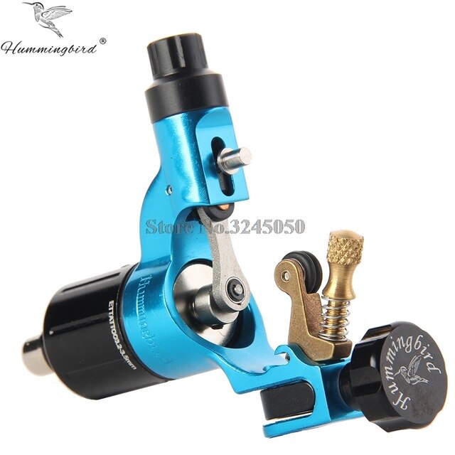 Original Hummingbird V2 Swiss Motor Rotary Tattoo Machine Gold Free RCA Cord For Tattoo Supply